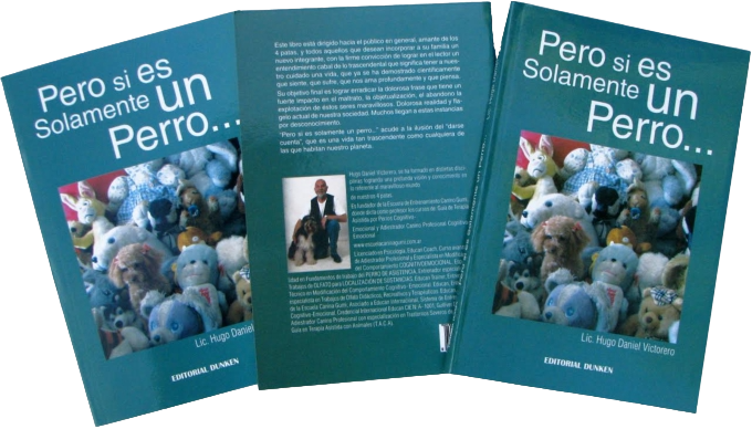 Portada del libro Pero si es solamente un perro, de Hugo Daniel Victorero